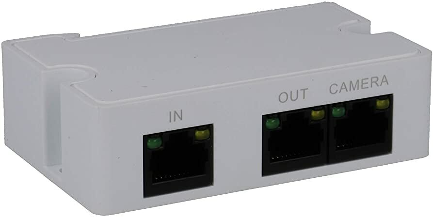 EXTENSOR DAHUA POE, ADMITE FUENTE DE ALIMENTACIÓN EN CASCADA POE PASIVA Y ETHERNET EL INTERCAMBIO DE DATOS, 1 ENTRADA DE FUENTE DE ALIMENTACIÓN RJ45 10/100M POE, 1 RJ45 10/100M SUMINISTRO DE ENERGÍA PARA LA CÁMARA IP, 1  FUENTE DE ALIMENTACIÓN RJ45 10/100M PARA EL PRÓXIMO EXTENSOR