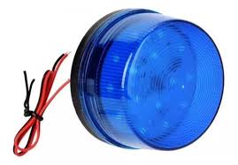 LUZ TIPO STROBO AZUL LED  INTELBRAS