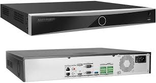 NVR HIKVSION 32 CANALES, 4K,  ACUSENSE, 4 BAHÍAS DE DISCO DURO, HDMI EN 4K,  16 PUERTOS POE