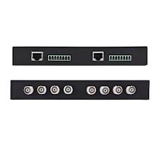 [UTP-808P] BALUNERA  PASIVO DE 8 CANALES, ENTRADA 2 BORNERAS DE 8 PINES + JACK RJ45, SALIDA DE 8 CONECTORES BNC HEMBRA + 8 PATCH BNC 100CM