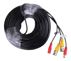 [CAB-VIDEO-POWER] CABLE ARMADO , BNC Y ALIMENTACIÓN 18MTS