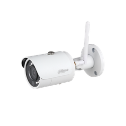 [IPC-HFW1235SP-W-0280B-S2] CAMARA DAHUA BULLET METALICA WI-FI, 2 MPX, LENTE FIJA 2.8MM, IR 30M,WDR (120DB), RANURA PARA TARJETA MICRO SD, IP67