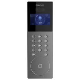 [DS-KD9203-E6] FRENTE DE EDIFICIOS HIKVISION, VIDEOPORTERO IP, CÁMARA DE 120°, RECONOCIMIENTO FACIAL