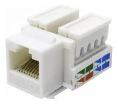 [RV-JACKTL-6] JACK UTP CAT.6 JACK KEYSTONE / 110 TIPO IDC, 180 GRADOS, AUTOCRIMPEABLE