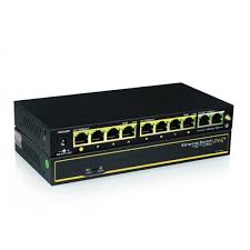 [CY-S1008-120-S2] SWITCH CCTV CYGNUS ETHERNET POE+ 8 DOWNLINK + 2 UPLINK 100MB/S 120W