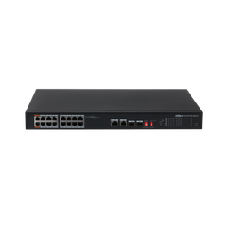 [PFS3218-16ET-135] SWITCH DAHUA POE 16 POE+ 135W SFP X 2, POE WATCHDOG