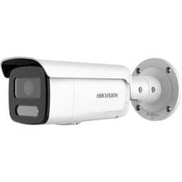 [DS-2CD2T47G2-LSU-SL] CÁMARA HIKVISION IP BULLET  4 MPX, ACUSENSE (DARKFIGHTER), IR 60 MTS, LUZ ESTROBOSCÓPICA ACTIVA Y ALARMA SONORA,  12VDC Y POE IP67